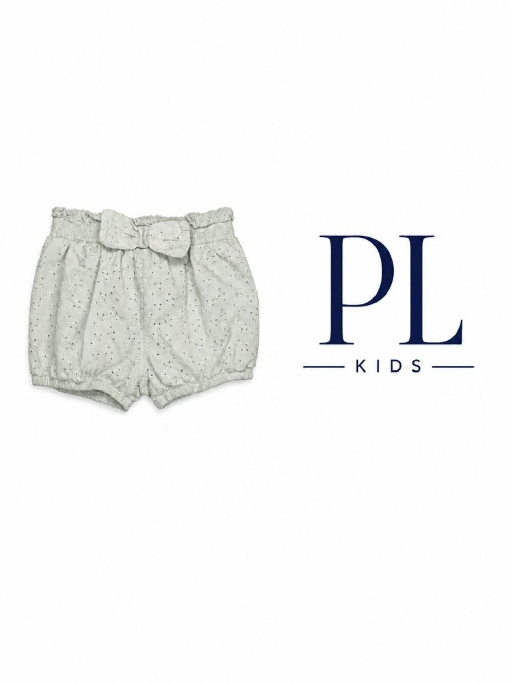 PL Kids Green Eyelet Shorts - SIze 4T
